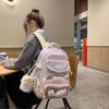 Cute Lolita Itabag Waterproof Transparent Pocket Backpack Large Capacity Daypack  Mountaineering