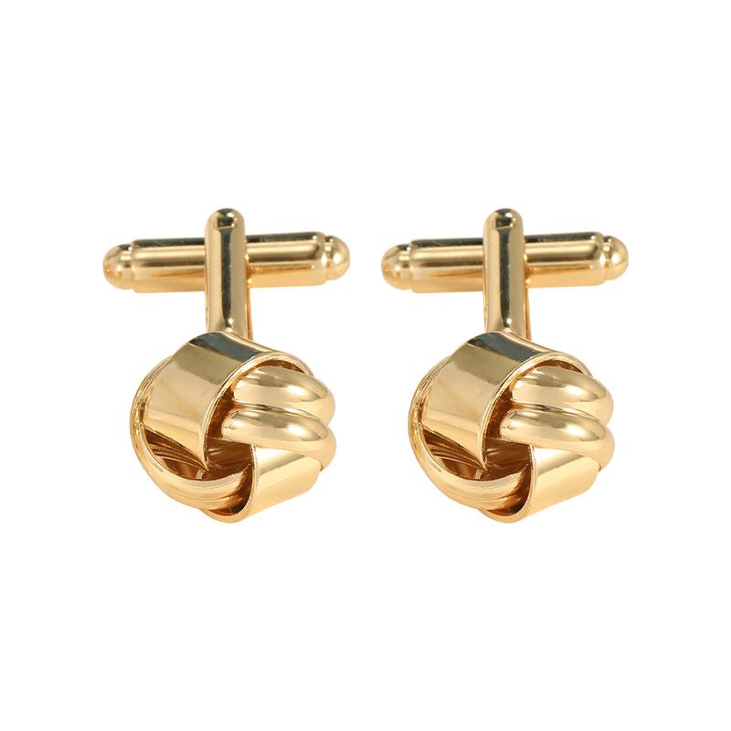 Популярные европейские и американские запонки с витым рукавом для мужских рубашек Iron 514₽