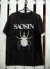 Saosin Rockmusik Amerikanische Band Baumwolle Schwarz Alle Größen Unisex T-Shirt OM42 Unisex T-Shirt