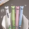 4 Stuks/Set Schattige Cartoon Uitwisbare Gelpen 0,5 mm Volle Naald Kristal Blauwe Inkt Kawaii Eenhoorn Beer Panda Schrijfpennen voor Schoolstudenten