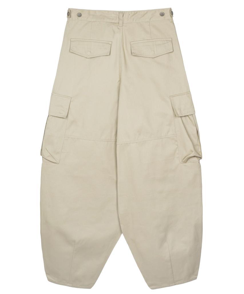 IDWS Andy Twill Balloon Cargo Pants Beige