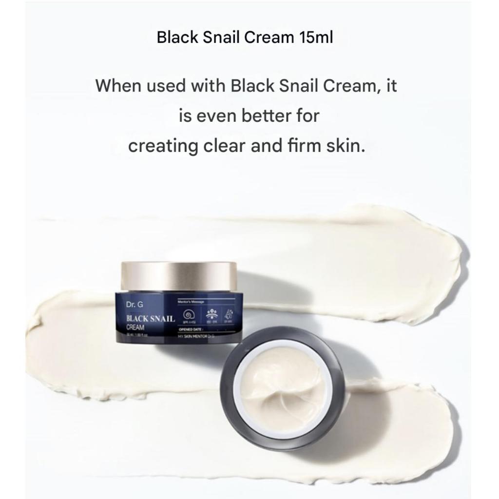 [Dr.G] Black Snail Prestige 4 Piece Set(Toner 150ml/ Emulsion 150ml/ Ampoule50ml/ Cream15ml)