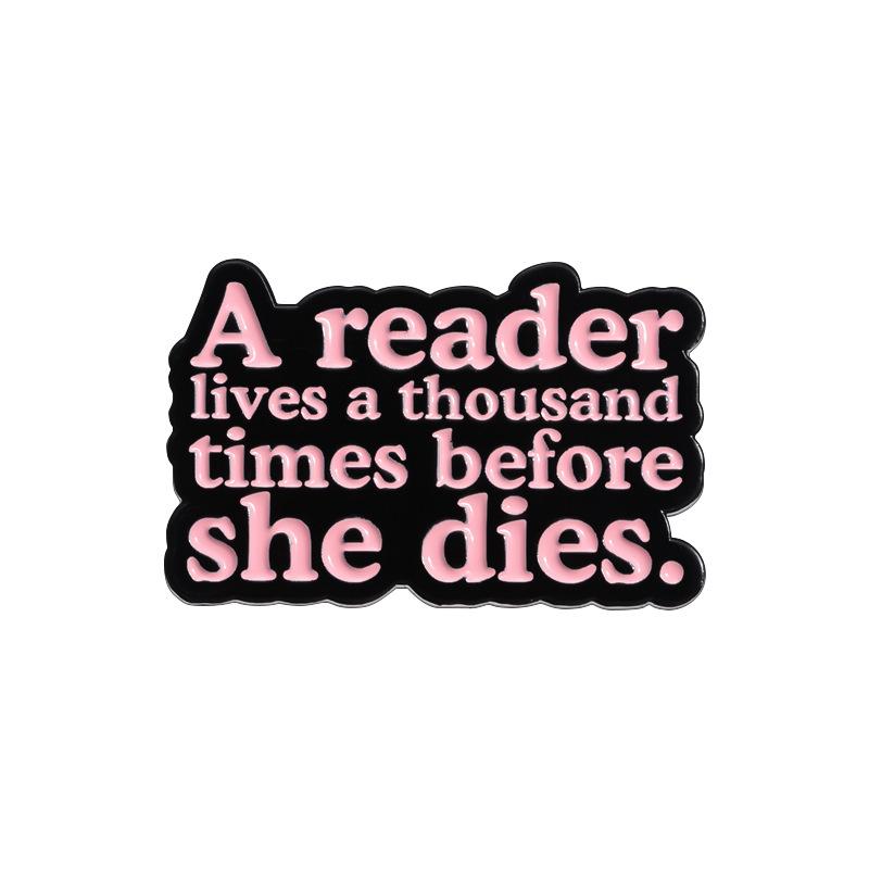 

Creative Cartoon Style English Alphabet Phrase Metal Brooch Perfect For Bags Accessories Clothes QHXZ1332