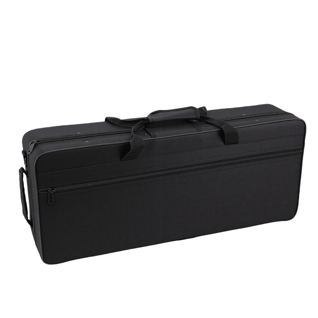 Altsaxophon Koffer Hartschale Saxophon Tragetasche Oxford-Stoff Tragbar Wasserdicht mit Verstellbarem Schultergurt