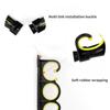 Fishing Rod Rack Holder Hanger Holds up to 8 Fishing Rods Wall Ceiling Mount for Garage Storage Organizers Display Stand