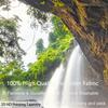 2D Jungle Cave Waterfall Wall Tapestry Tropical Scenery Background Cloth