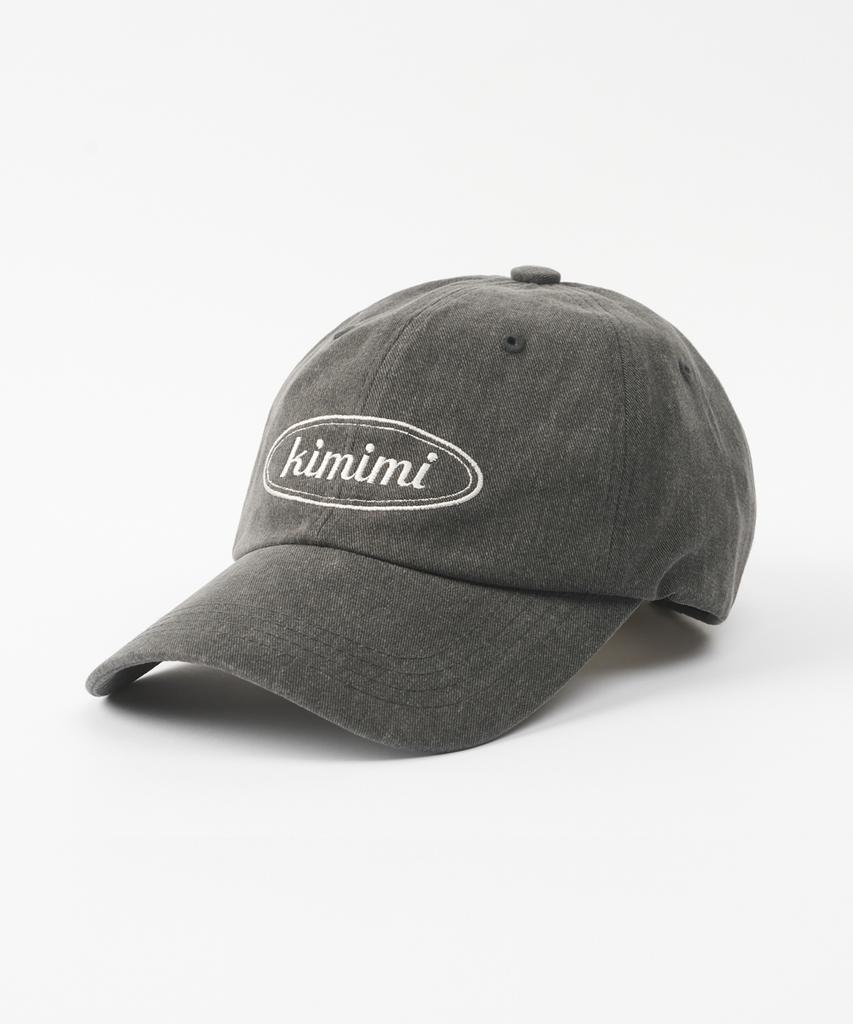Kimimi Logo Ball Cap Charcoal