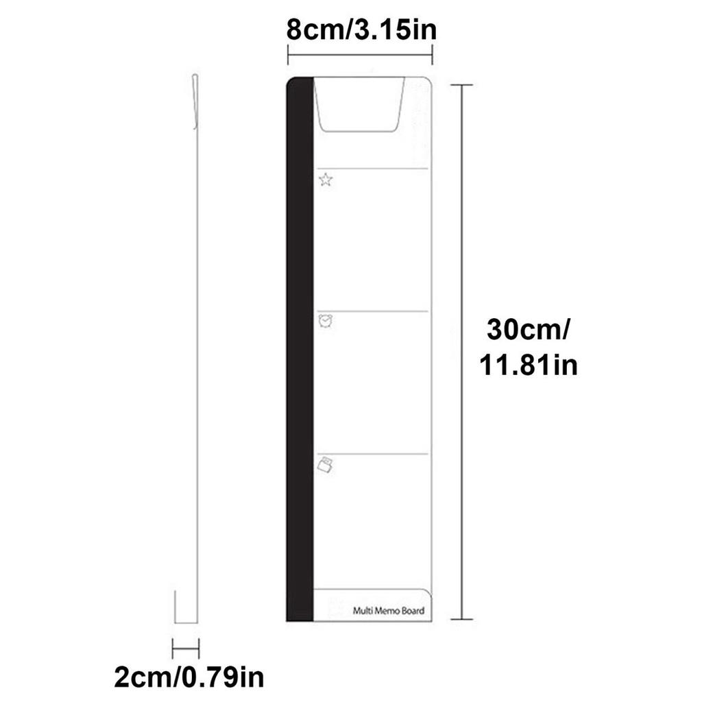 Acrylhalter Kreative Mini-Aufbewahrung Monitor-Nachricht