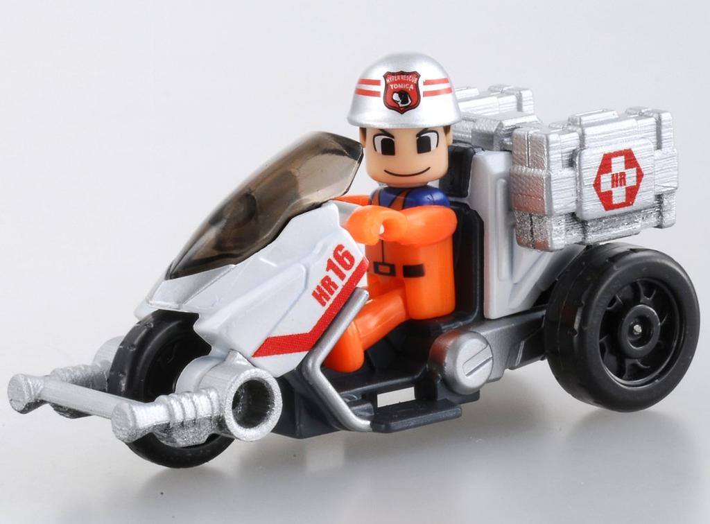 Tomica Hyper Rescue HR16 Mobile Ambulance Bike