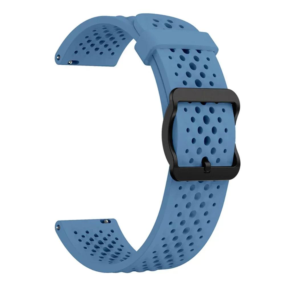22mm Watch Silicone Strap For Suunto Vertical Sports Silicone Wristband For Suunto 9 Peak Pro/Suunto5 Bands Replacement Bracelet