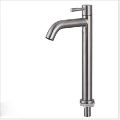 TLXT 304 Stainless Steel Single Cold High-Arc Basin Faucet