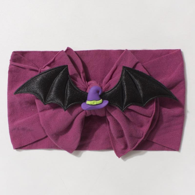 New Halloween Baby Headband, Cute Bat Children's Accessories, Nylon Elastic Funny Baby Hair Accessories