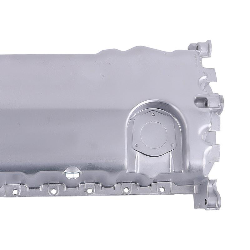 Silver Front Oil Pan w/ Gasket for Volkswagen Golf Jetta Beetle L4 1.9L 2.0L