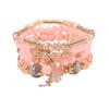 Bohemian bracelet creative tassel multi-layer beaded bracelet