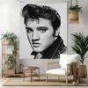 Arazzo Decorazione Murale Elvis Arte per Memoriale di Animali Compleanno Matrimonio Sfondo Festa Regalo di Famiglia