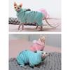 Hairless Cat Clothes Sphinx Winter Dog Hoodies For Small Medium Pets Cartoon Kittens Costumes Chihuahua Clothing Jacket Autumn