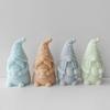 Faceless-Santa Candle Silicone Mold DIY Dwarf Perfume-Stone Candle Making Gypsum-Resin Mold Holiday Gift Home Decoration