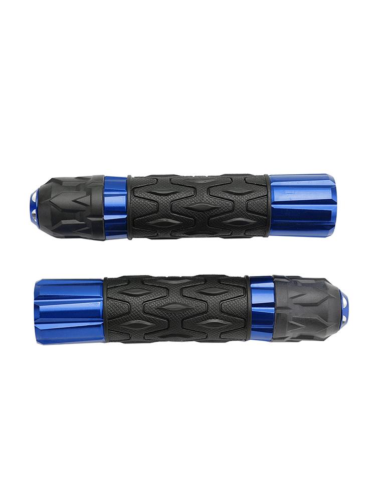 7/8"/22Mm Motorcycle Handle Bar Hand Grips Cnc Universal Red For Motorcycles