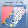 Morandi Color Transparent Sticky Note Strips - Writable Index Tab Labels for Students