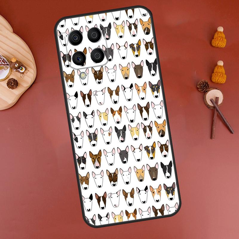 

English Bull Terrier Case For Samsung Galaxy M32 M12 M52 M21 M31 M15 M55 M56 M36 M16 M06 M13 M33 M53 M14 M34 M54 Samsung M13 4G
