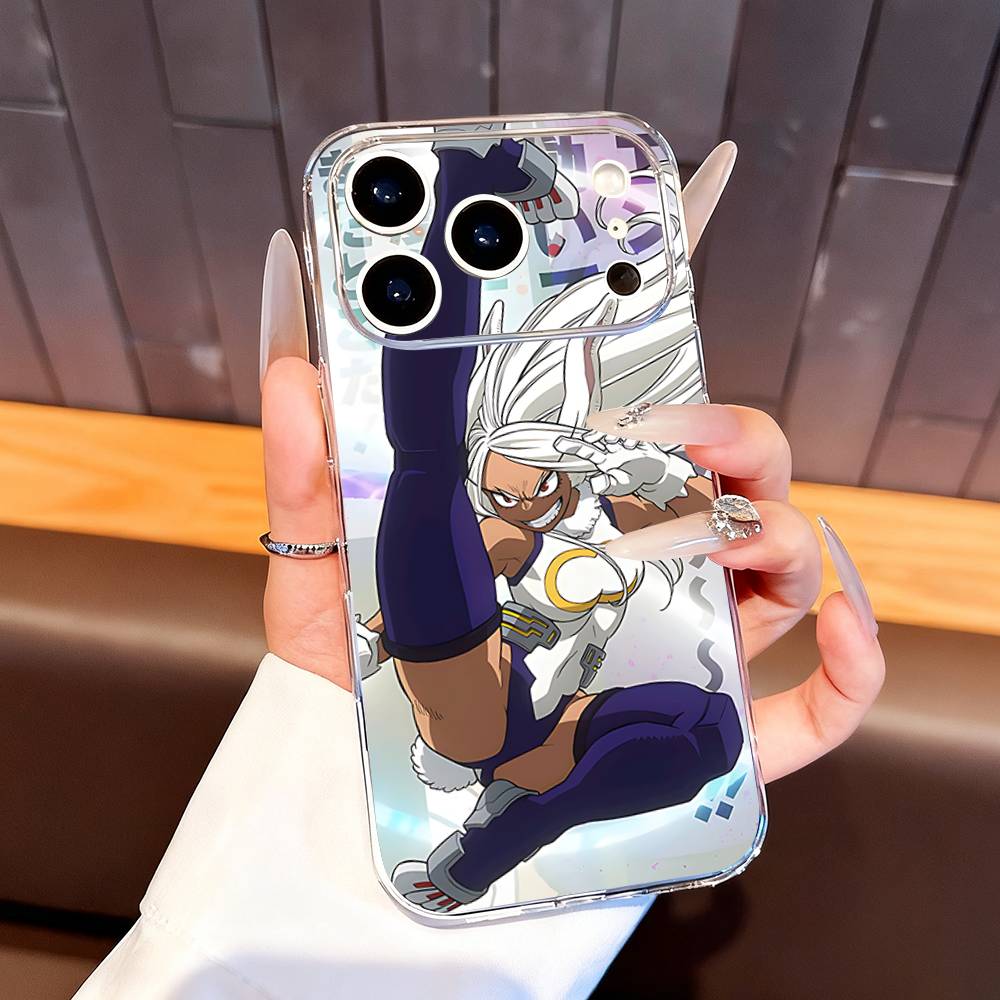 

Rumi Usagiyama Mirko Phone Case For iPhone 7,17,16,15,14,13,12,11 Pro,Max,Plus,XR,Mini,E Clear Full-coverage Soft Cover iPhone12PROMAX