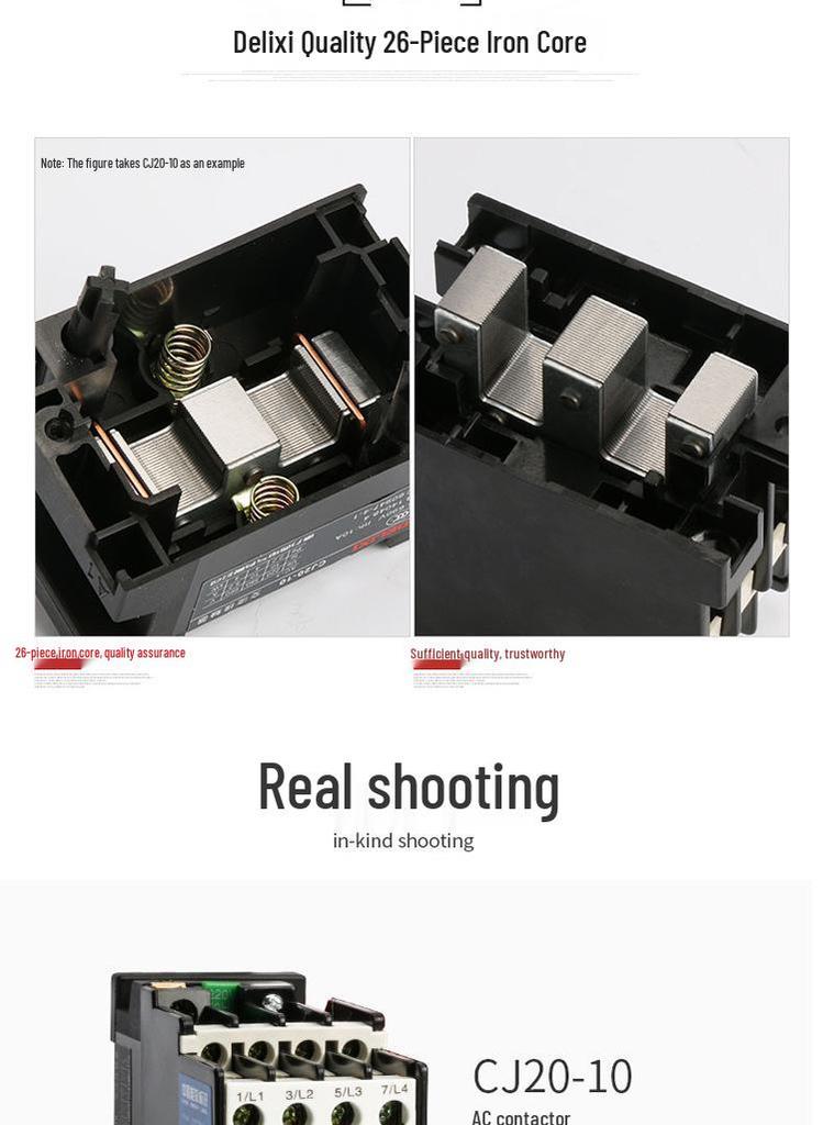 DELIXI CJ20-25 AC Contactor