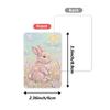 36Pcs Thick Oil Painting Style Animal Cards Cute Hand-drawn Postcard Journal Decor Set