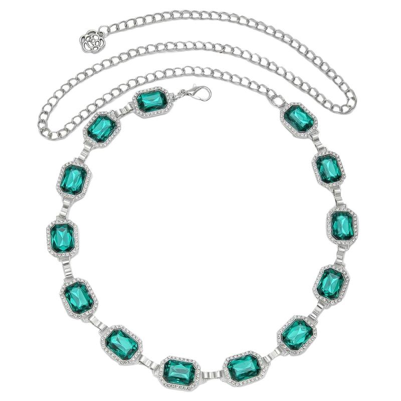 1Pcs Vintage Metal Crystal Rhinestone Waist Belly Belt Chain For Women New Fashion Summer Beach Bikini Body Jewelry New