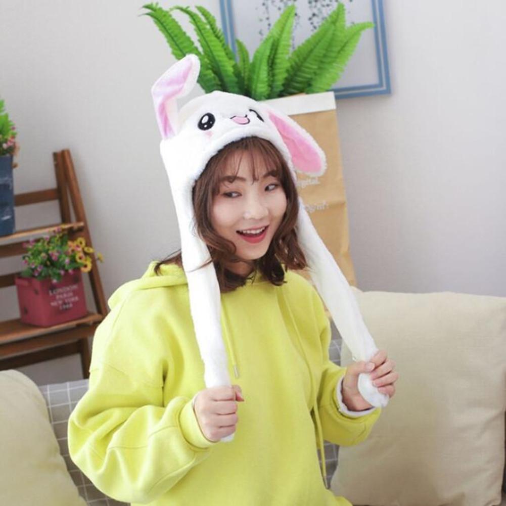 Cute Cartoon Dance Ears Rabbit Winter Warm Beanie Hat