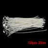 100Pcs Five Sizes 8/10/12/15/20 Cm Candle Sustainers Cotton Core Wicks For Diy