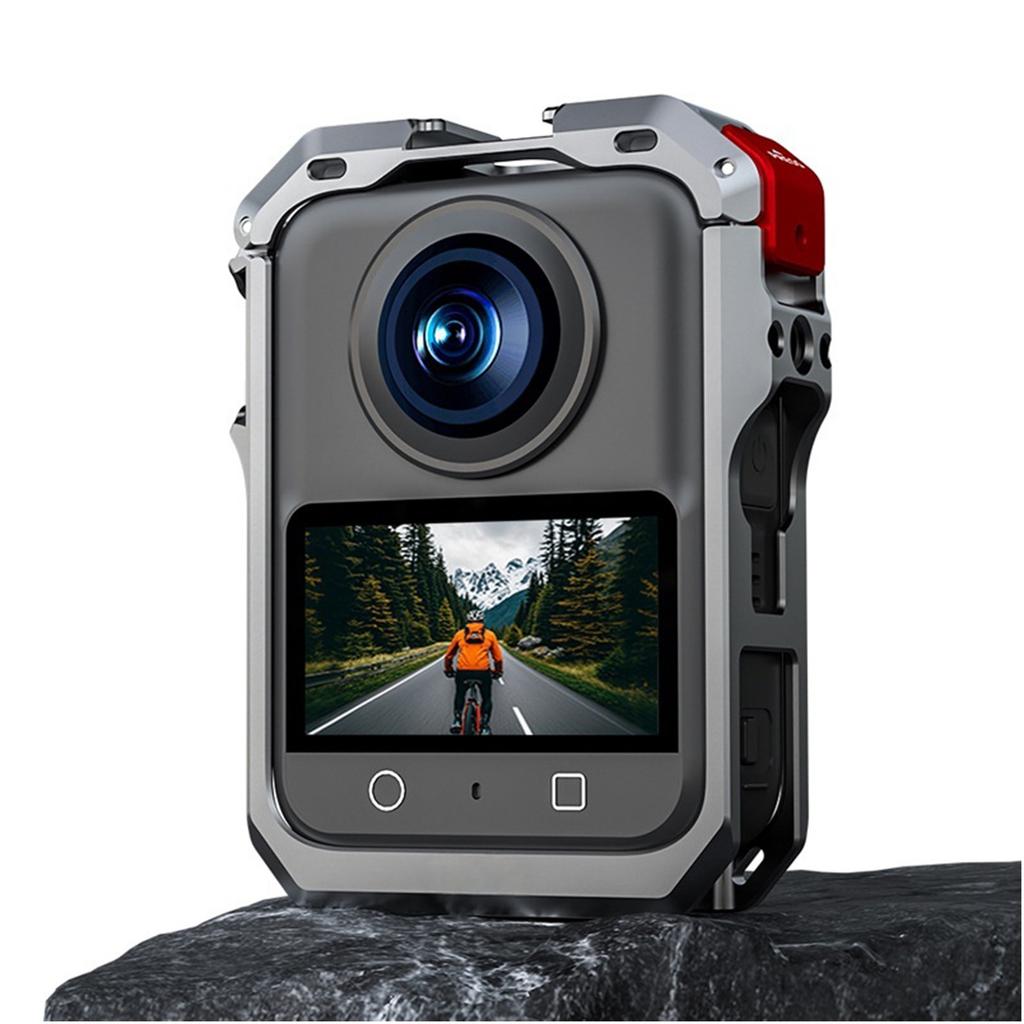 Multifunction Aluminum Housing Suitable for 360 Cameras Enhancing Cooling Compact Portability And Accessory Integration