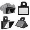 LCD Screen Protector Pop up Camera Sunshade Sun Shade Hood Cover for Nikon D7100 D7200