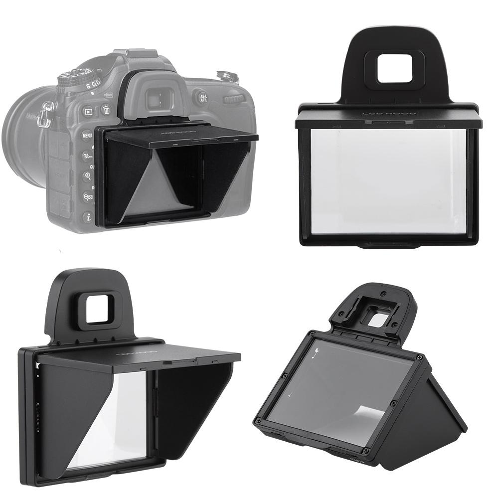 LCD Screen Protector Pop up Camera Sunshade Sun Shade Hood Cover for Nikon D7100 D7200