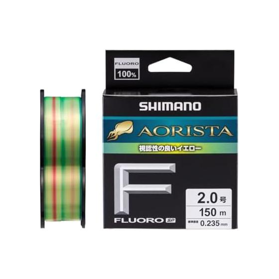 SHIMANO Aorista Fluoro SP 150m LB-Y50Z 2.0 Yellow