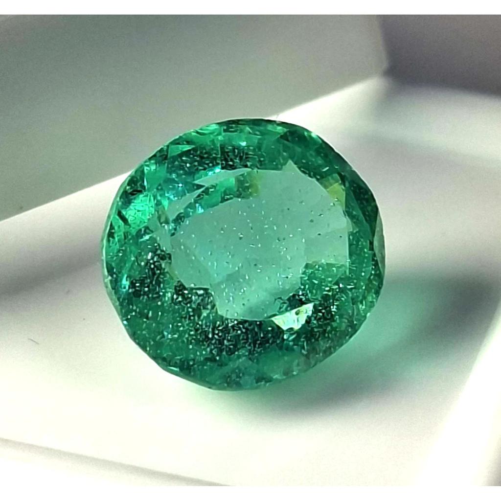 Stunning Green Zambian Emerald Natural Oval Cut 6-8 Ct Certified Loose Gemstone