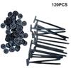 10-300Pcs Nylon Universal Cable Tie Buckle Self-Locking Zip Ties Holder With Pin Button Multipurpose Strap For Car Daily Repair