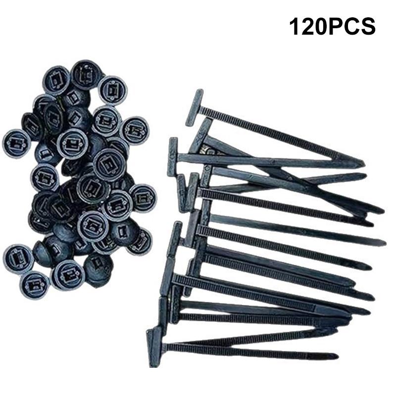 10-300Pcs Nylon Universal Cable Tie Buckle Self-Locking Zip Ties Holder With Pin Button Multipurpose Strap For Car Daily Repair