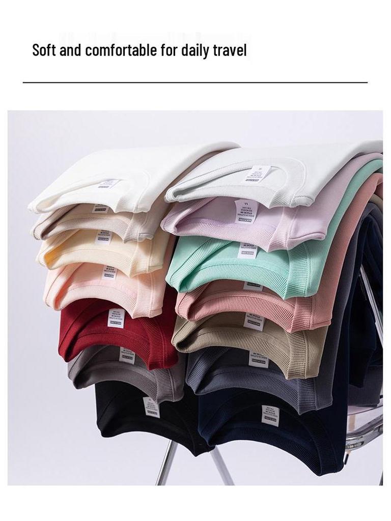 Euro-Asian Cotton Parent-Child Sweatshirt: Embroidered Logo Uniform for School/Kindergarten