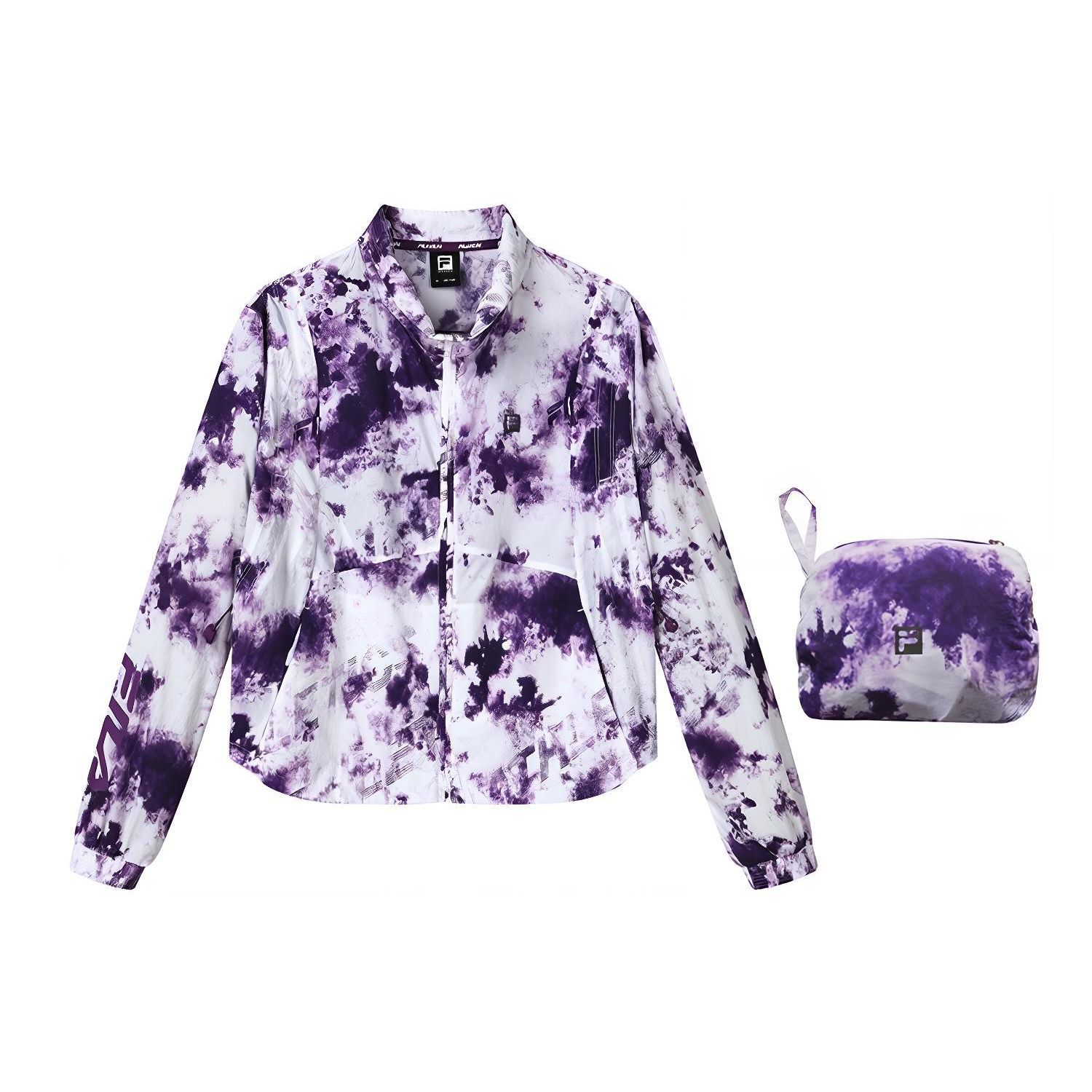 FILA Athletics Packable Hooded Jacket Women Jackets A11W132701F-PT L