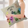 Happy Tree Friends Pillow Covers Cartoon Sofa Decorative Home Double-sided Printing Short Plush Cute Cushion Cover