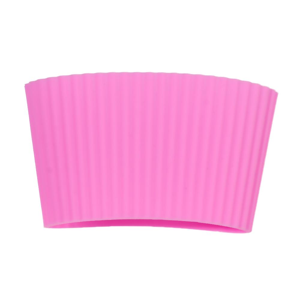 Table Mats Non-Slip Insulation Cup Cover Bottle Sleeves Silicone Cup Sleeve Water Cup Coasters