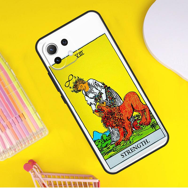 Tarot Card Astrology Sun Moon Lover Cover For Xiaomi 14 Ultra 13 11T 12T 13T 14T Pro POCO X6 X7 Pro X3 X5 F3 F5 F6 M6 Pro Case