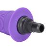 Muscle Massager Head Waterproof Silicone Replacement Head Attachment for   Tissue Massager Purple