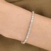Hyeres-lor Essence Silver (W) Shine Point Tennis Bracelet HL4B5B403W9