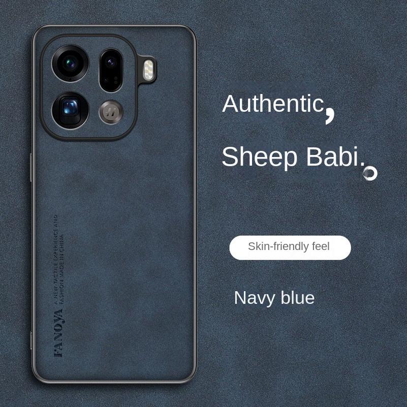 Plain leather comfortable suede case For OPPO Find X9 Pro find x9 X8 Ultra X8s + X8 Ultra X7 X6 Pro Slim Lens protect Cover