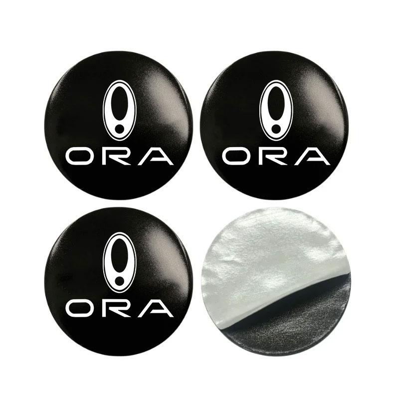 

Car Wheel Center Hub Cap Sticker For Great Wall Ora Good Cat GT Ballet Ca tWhite Cat IQ Flash Cat Black Accessories waterproof 55mm