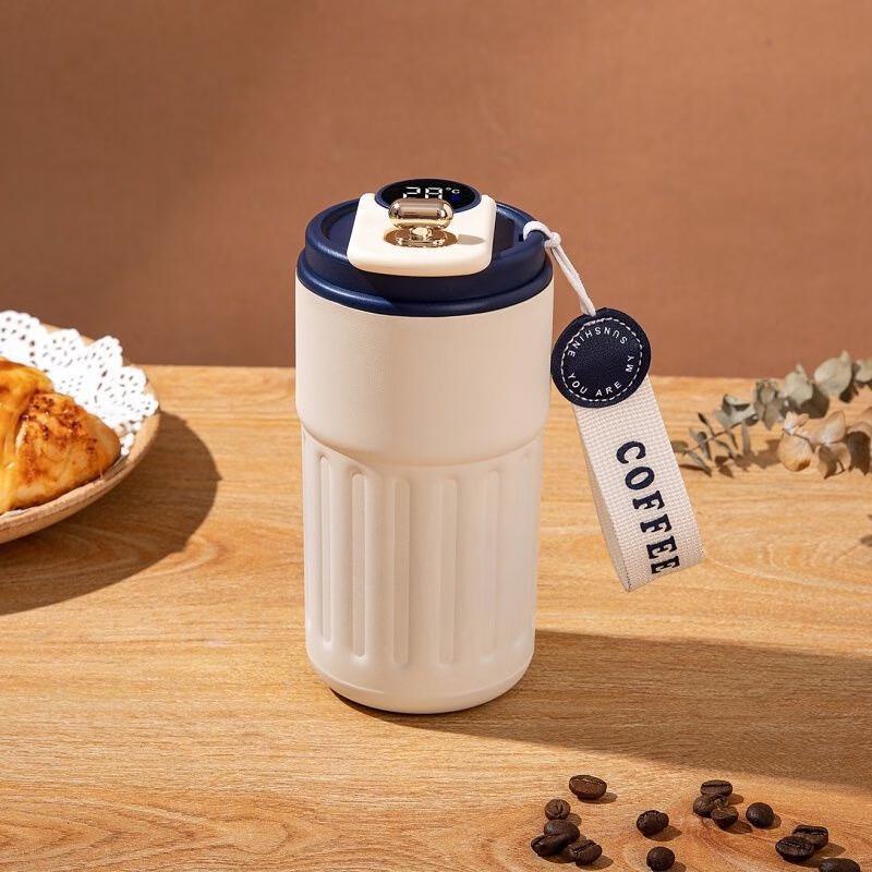 Smart Temperature Display Insulated Coffee Mug