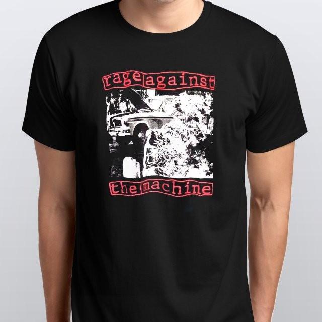 Rage Against The Machine Band T-SHIRT Black XXL