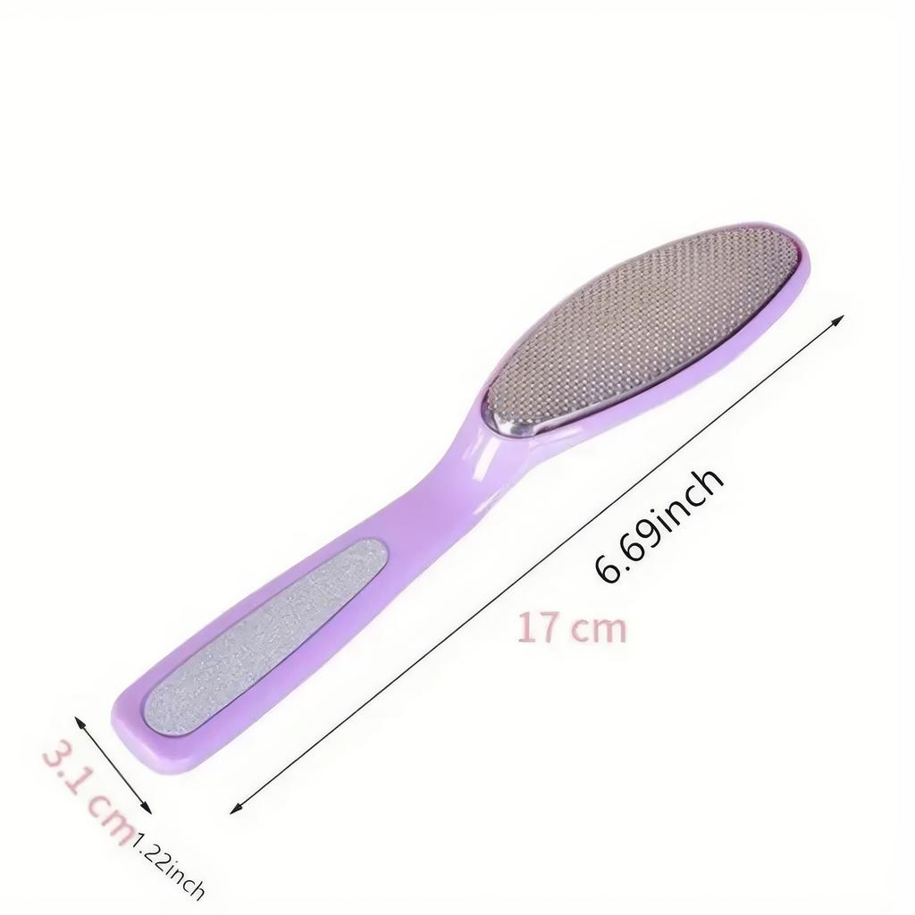 1/2/3 Pieces of Stainless Steel Foot Grinders with Random Colors, Removing Dead Skin and Filing Feet, Suitable for Foot Care