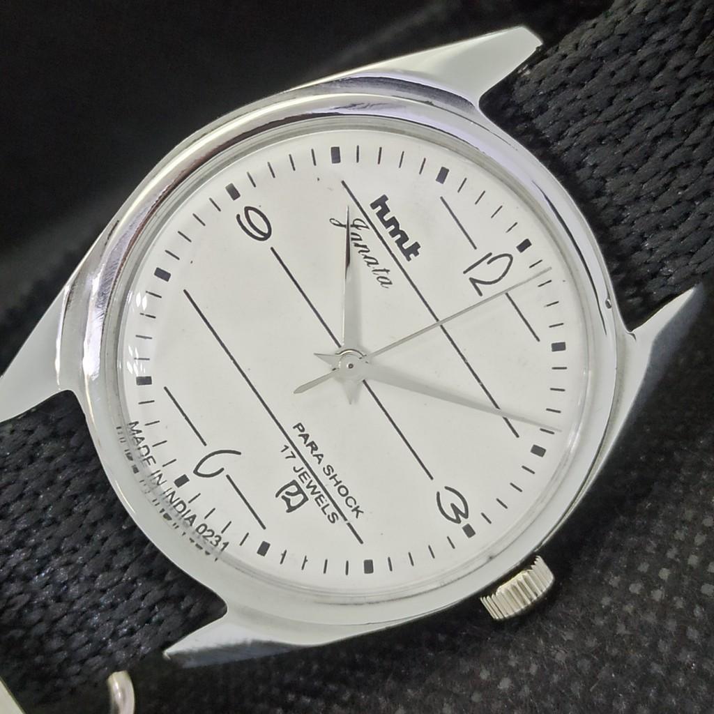 

USED HMT JANATA INDIAN MENS MECHANICAL WATCH a292627-1 Sku551d-a292627